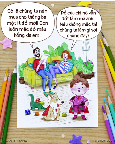 [Funny] A bunch of funny photos about the difference between raising first and second children Picture 10